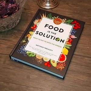 Hardcover: Titled "Food is the Solution"